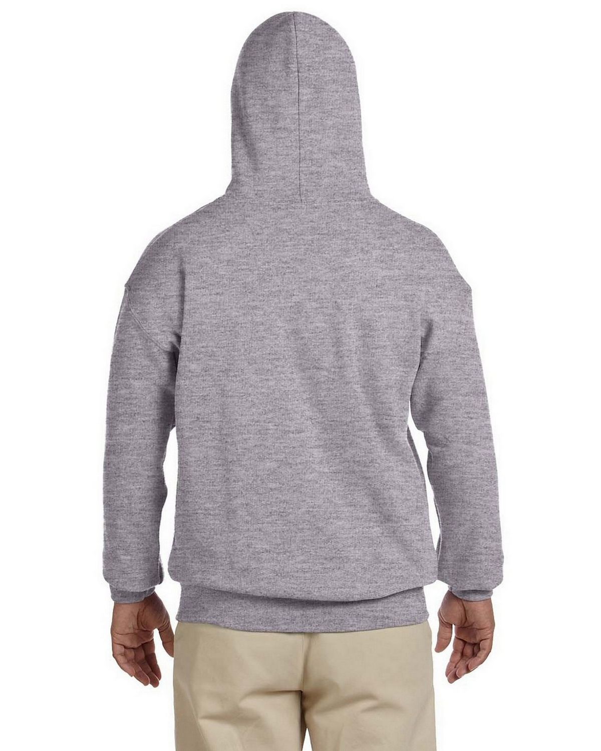 ash grey gildan hoodie