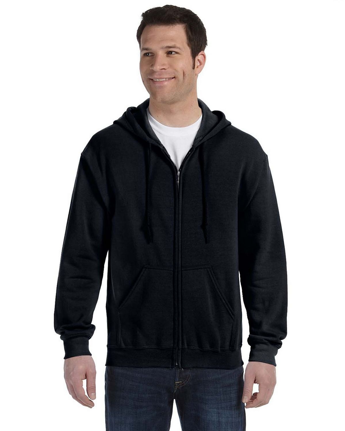 Gildan 18600 Zip Fleece Sweatshirt - ApparelnBags.com