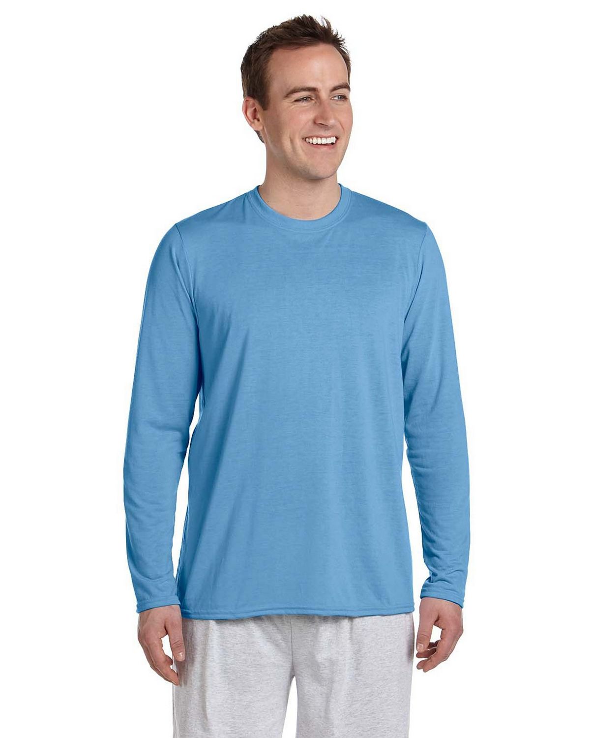 Gildan 42400 Adult Core Performance Long Sleeve T Shirt - ApparelnBags.com