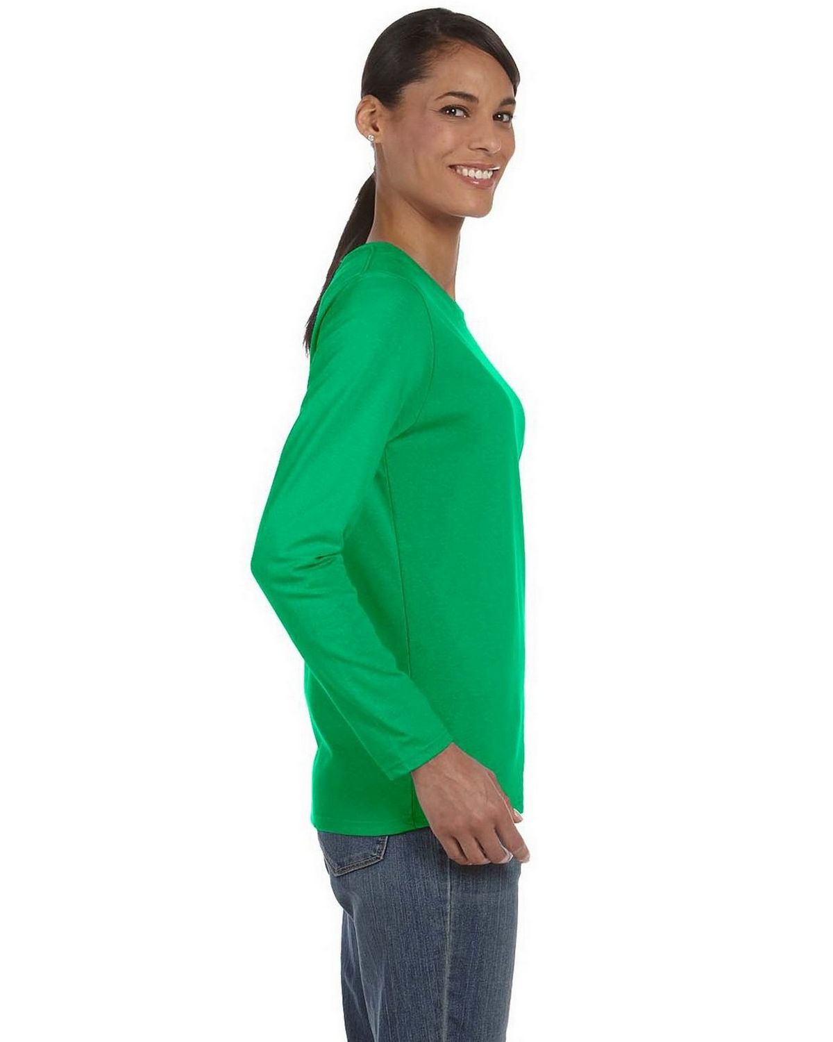 gildan missy v neck