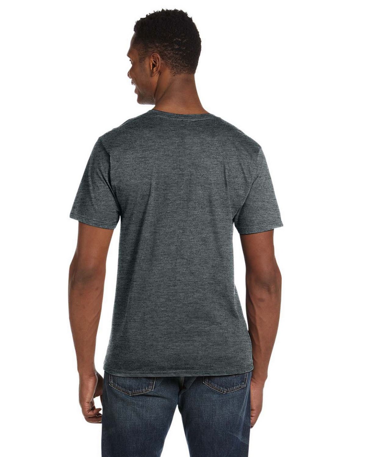 Gildan 64V00 GD Adult V Neck Tee - ApparelnBags.com