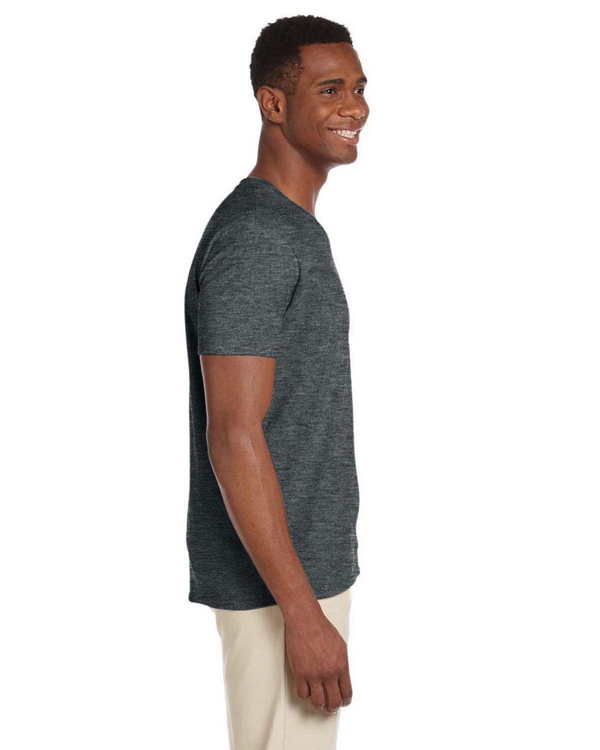 Gildan 64V00 GD Adult V Neck Tee - ApparelnBags.com