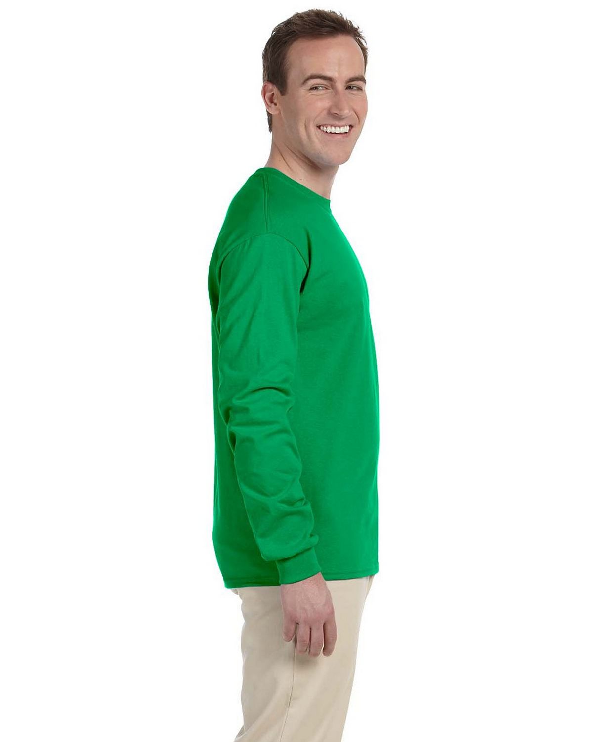 gildan irish green long sleeve t shirt