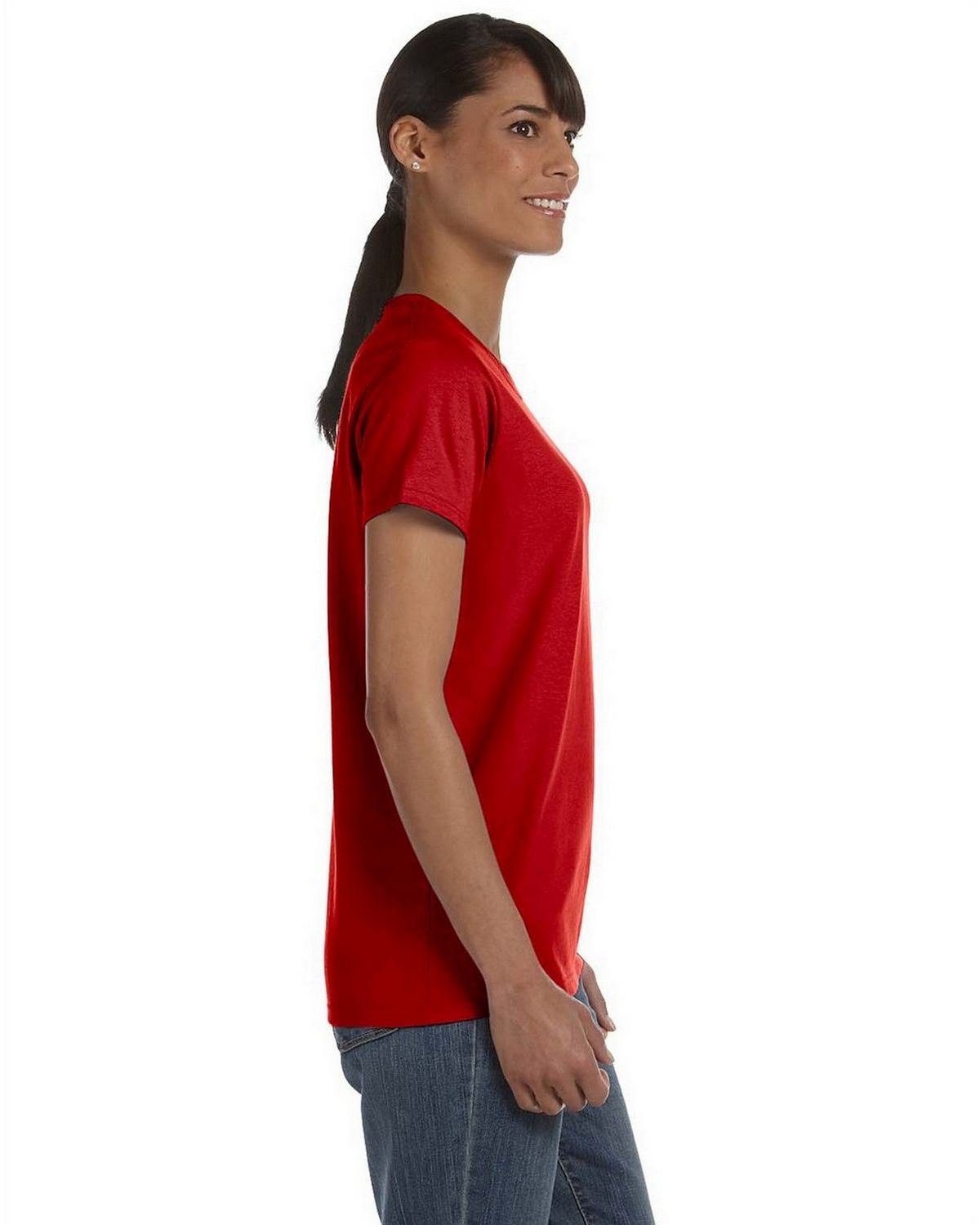 gildan missy v neck