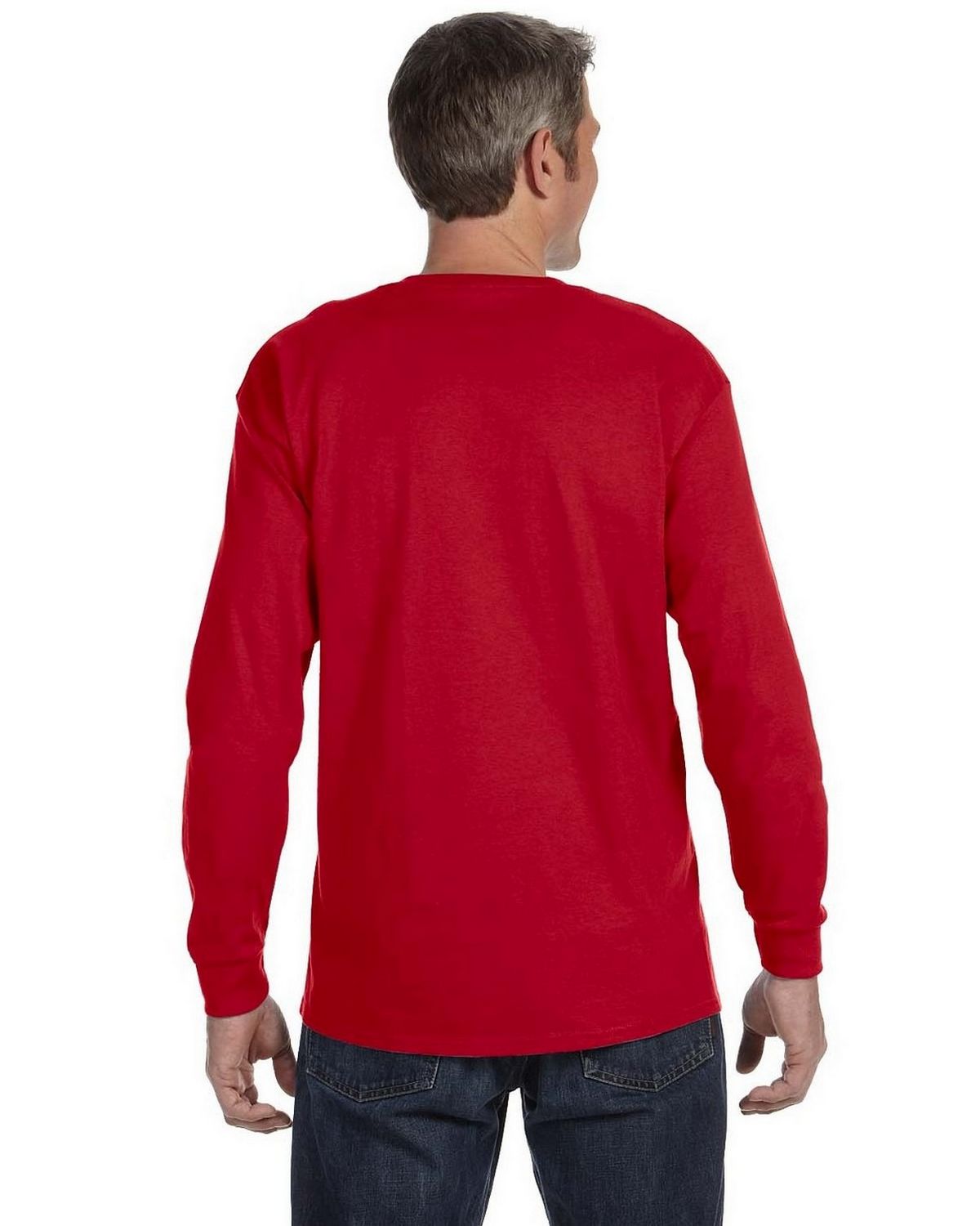 Gildan G540 Heavy Cotton Long Sleeve T Shirt - ApparelnBags.com