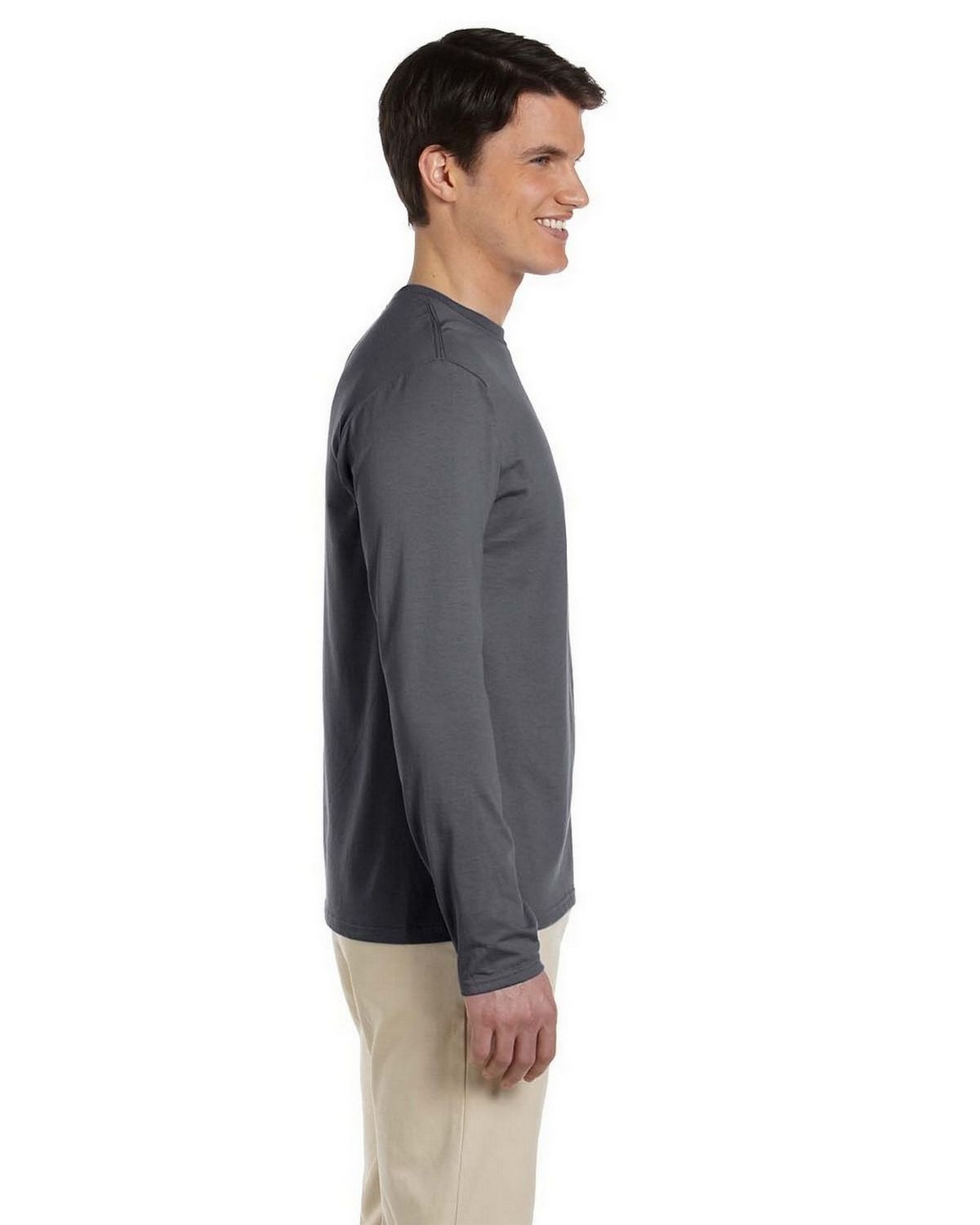 Gildan G644 SoftStyle Long Sleeve T-Shirt - ApparelnBags.com