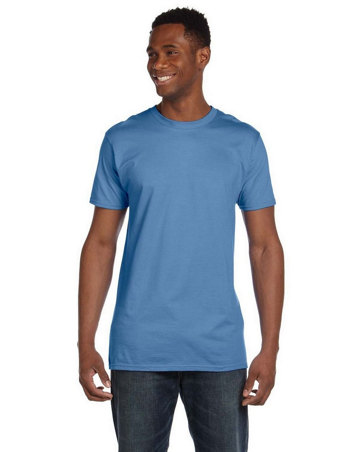 Hanes 4980 100% Ringspun Cotton T Shirt - ApparelnBags.com