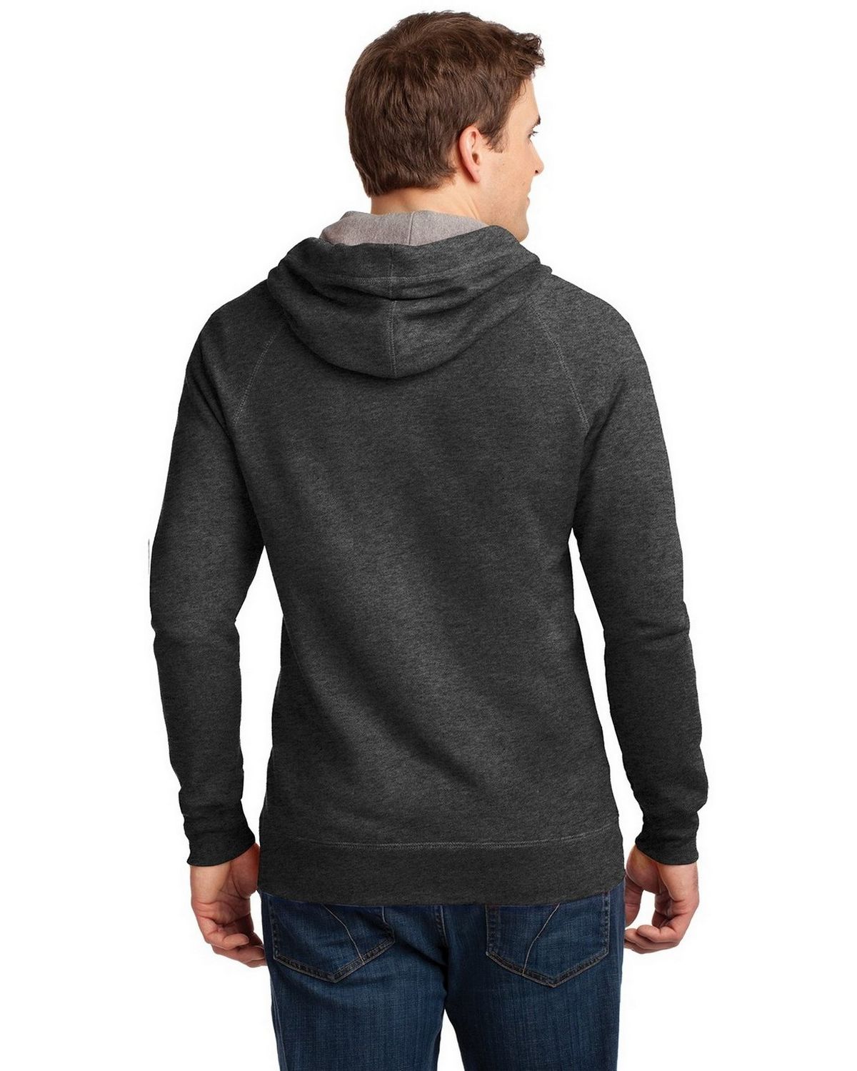 Size Chart for Hanes HN280 Nano Full Zip Hooded Sweatshirt