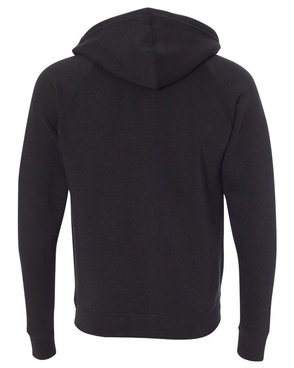 Independent Trading Co. PRM33SBZ Unisex Raglan Hooded Full-Zip Sweatshirt