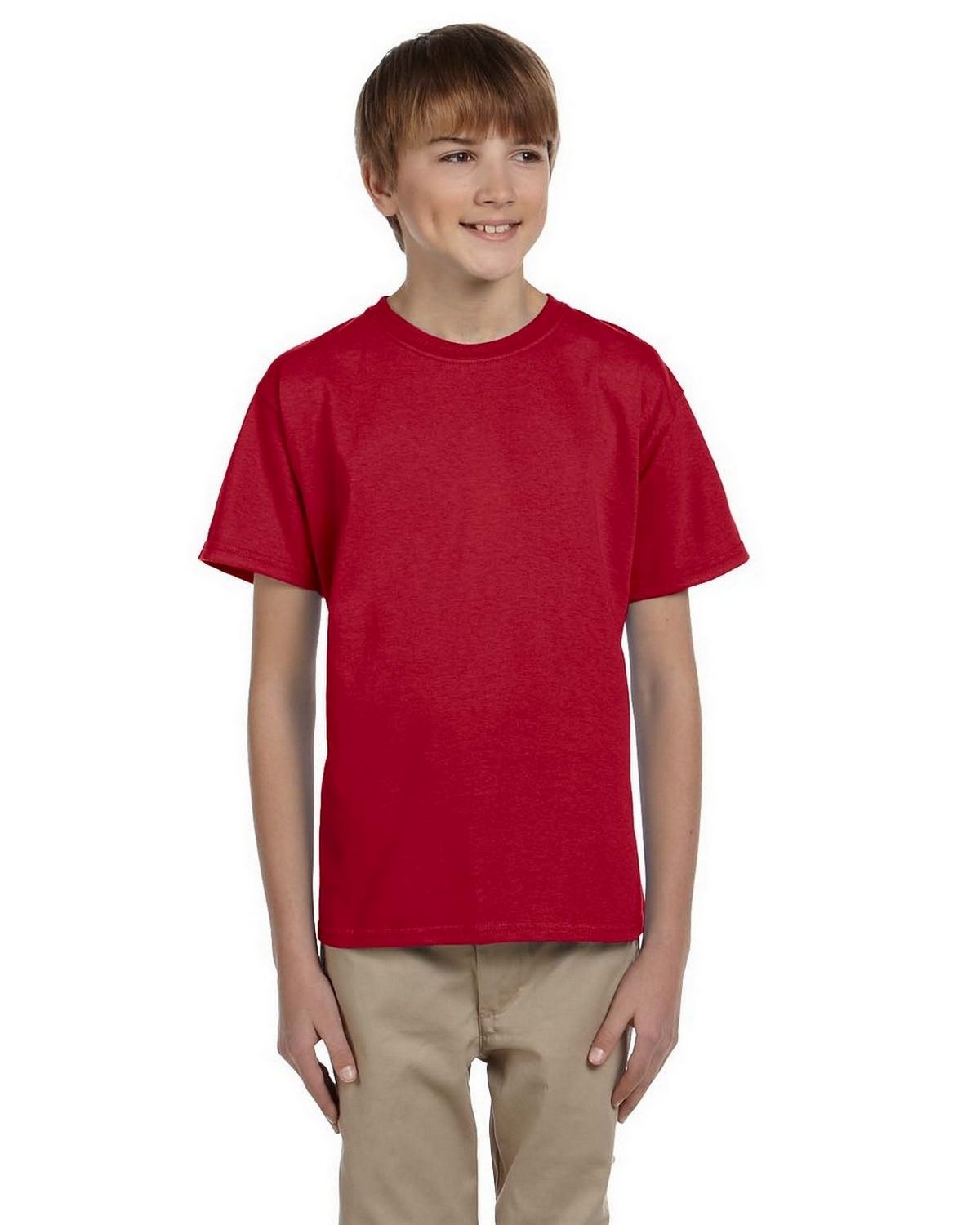 Jerzees 363B Youth HiDENSIT Cotton TShirt