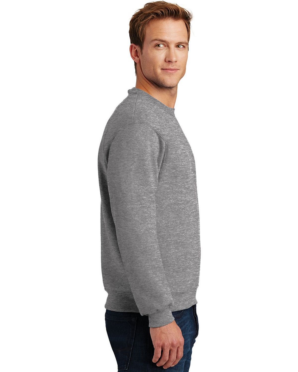 Jerzees 4662M Super Sweats Crewneck Sweatshirt - ApparelnBags.com