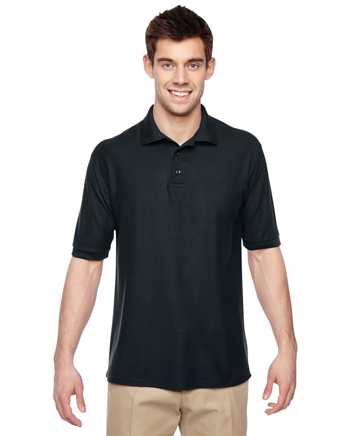 Size Chart for Jerzees 537MSR Mens 5.3 oz. Easy Care Polo Shirt