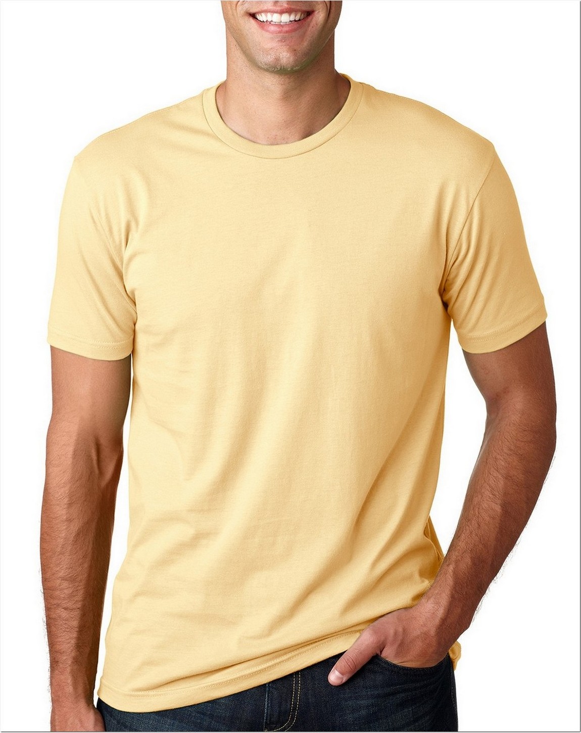 Next Level 3600 Premium Fitted Short Sleeve Crew - ApparelnBags.com