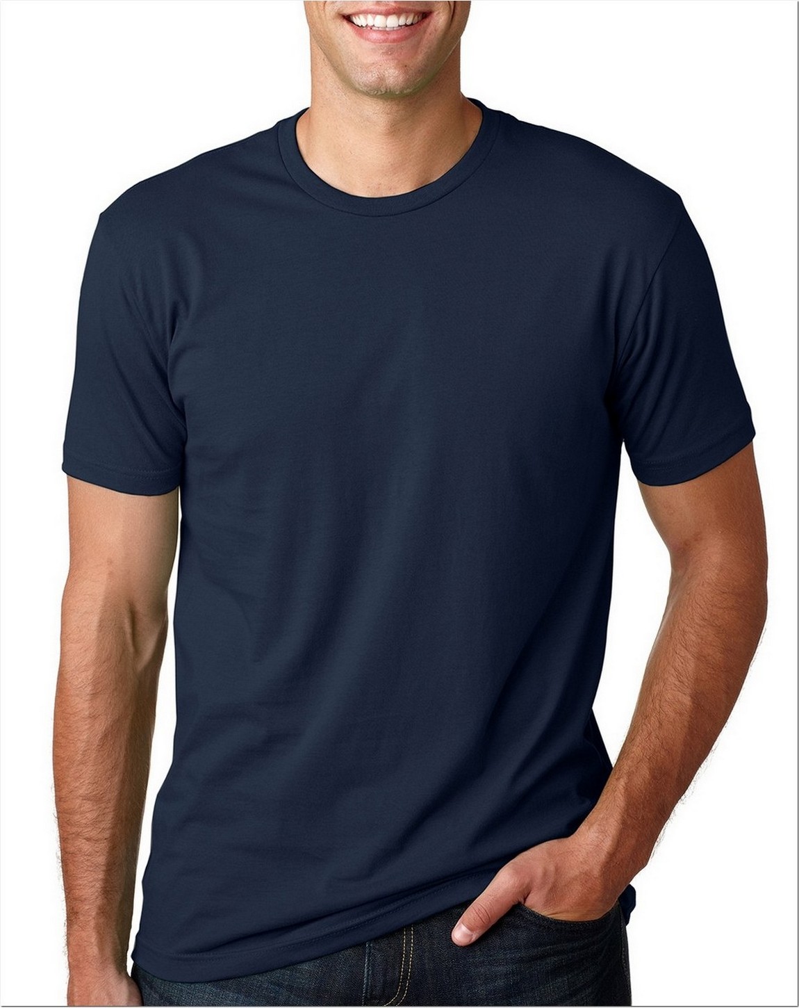 Next Level 3600 Premium Fitted Short Sleeve Crew - ApparelnBags.com