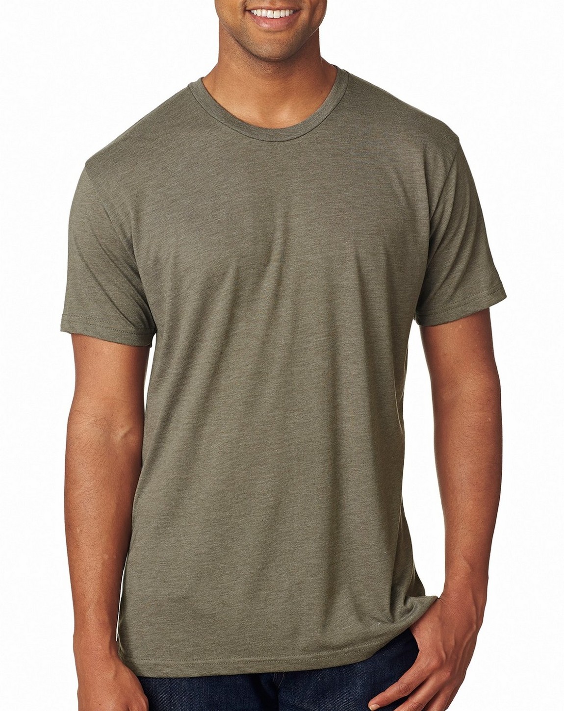 Next Level 6010 Men’s TriBlend Tee - ApparelnBags.com