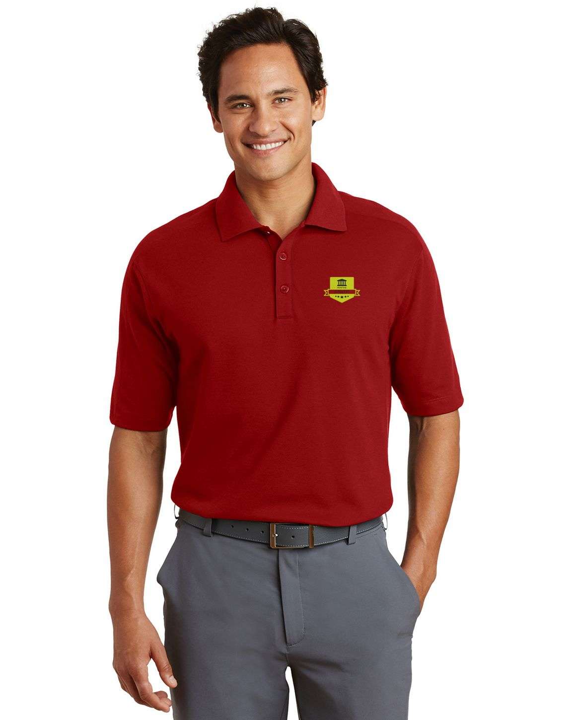 Nike Golf 244612 Dri-FIT Pique II Polo Shirt - For Men