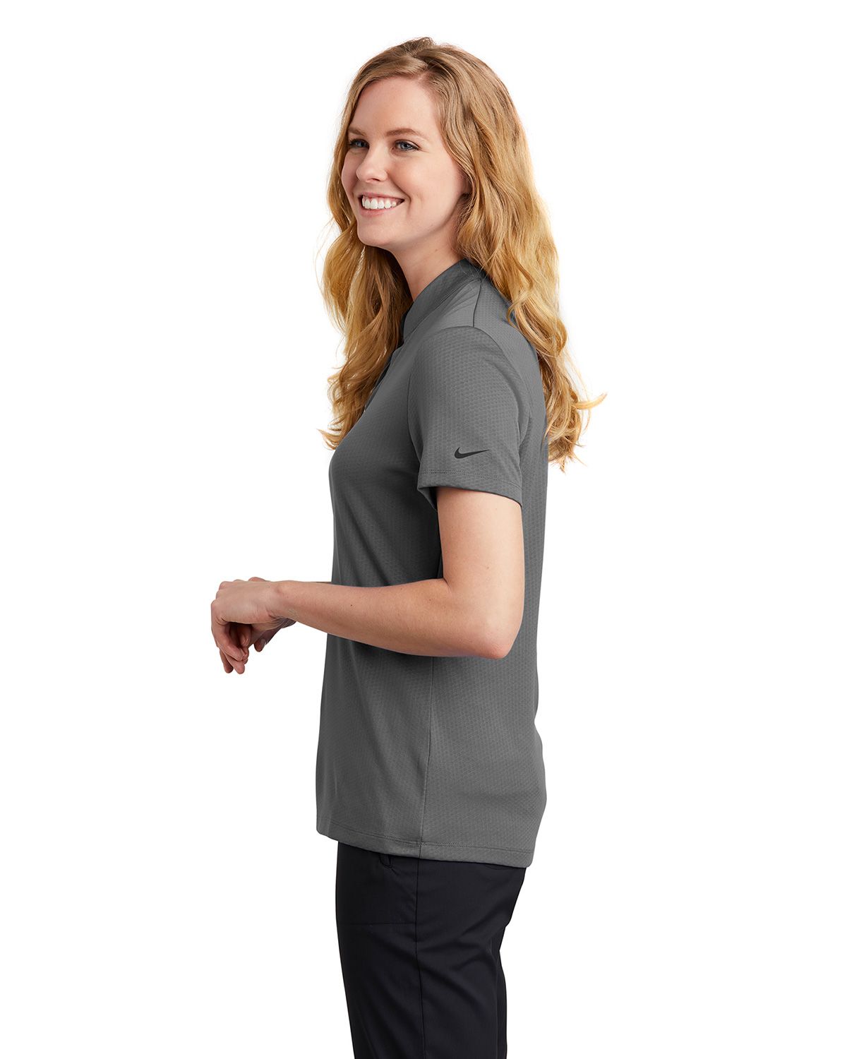 Reviews about Nike Golf NKAA1848 Women's Dri-FIT Hex Textured V-Neck Top