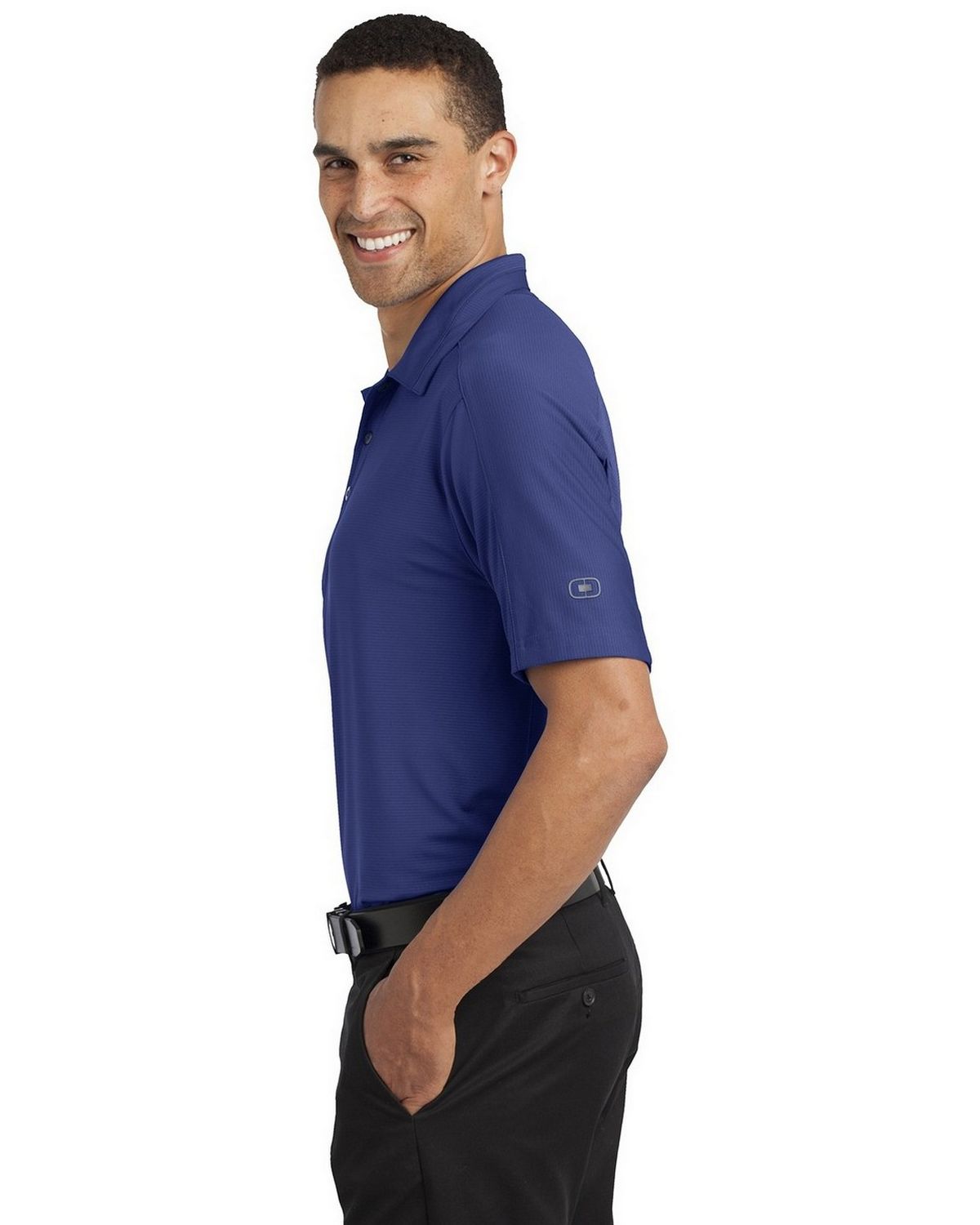 Reviews about Ogio Logo Embroidered Linear Polo Shirt - For Men