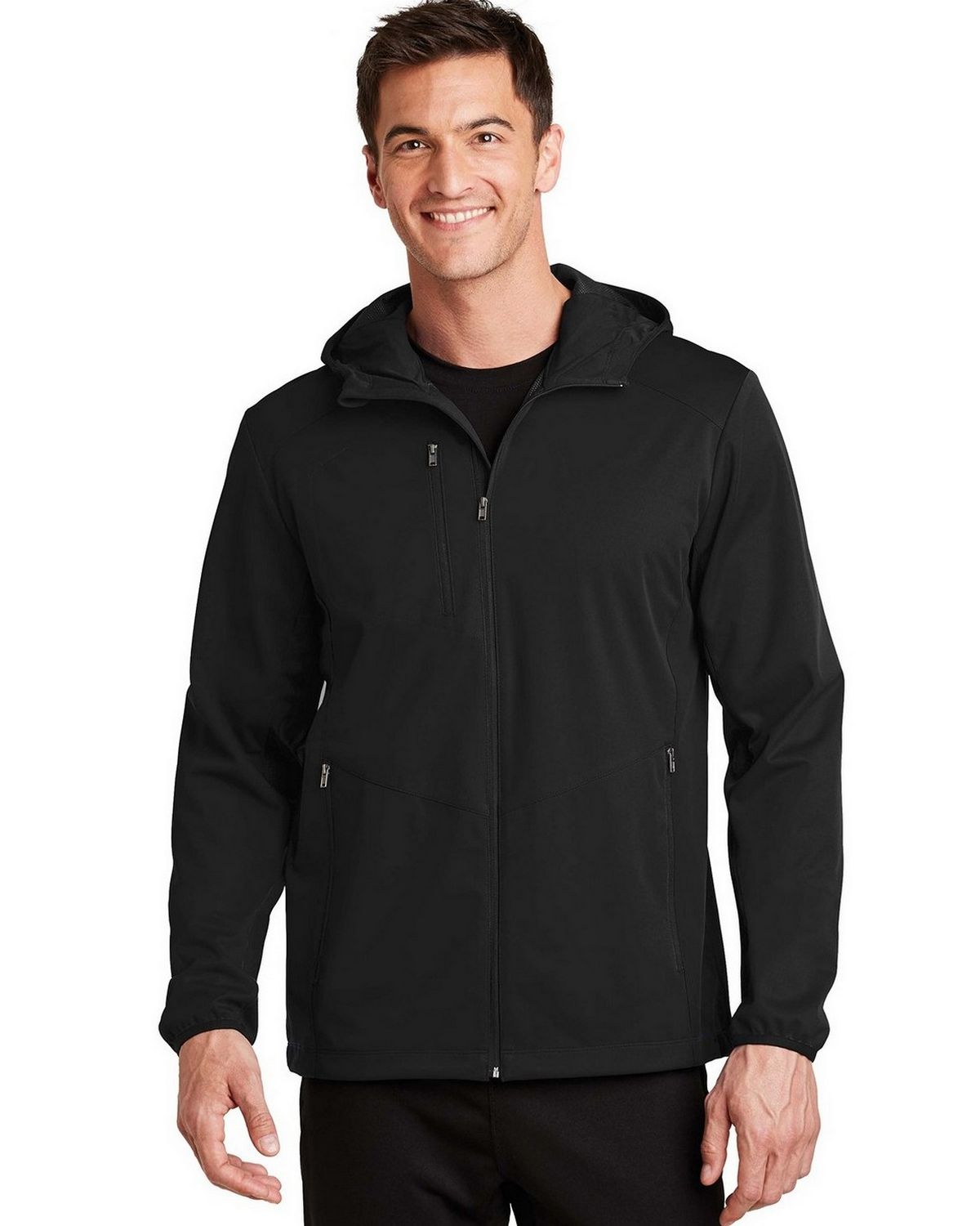 Size Chart for Port Authority J719 Active Hooded Soft Shell Jacket