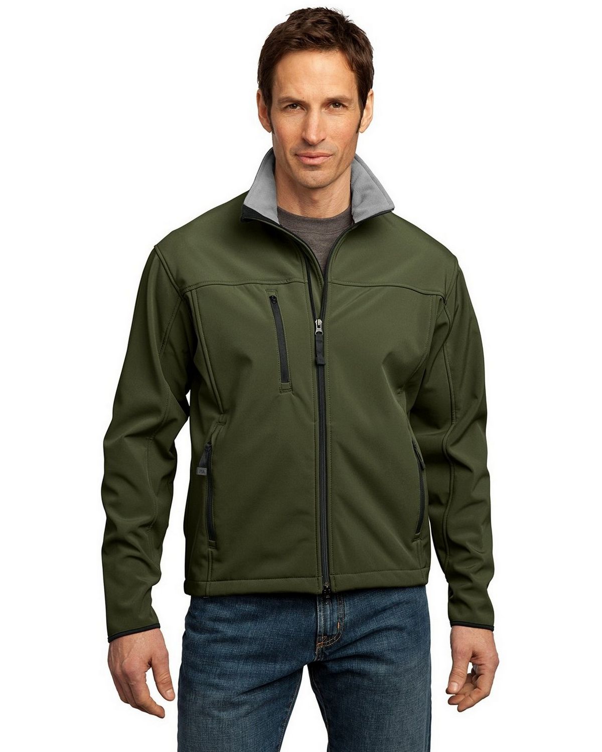 Port Authority TLJ790 Tall Glacier Soft Shell Jacket - ApparelnBags.com