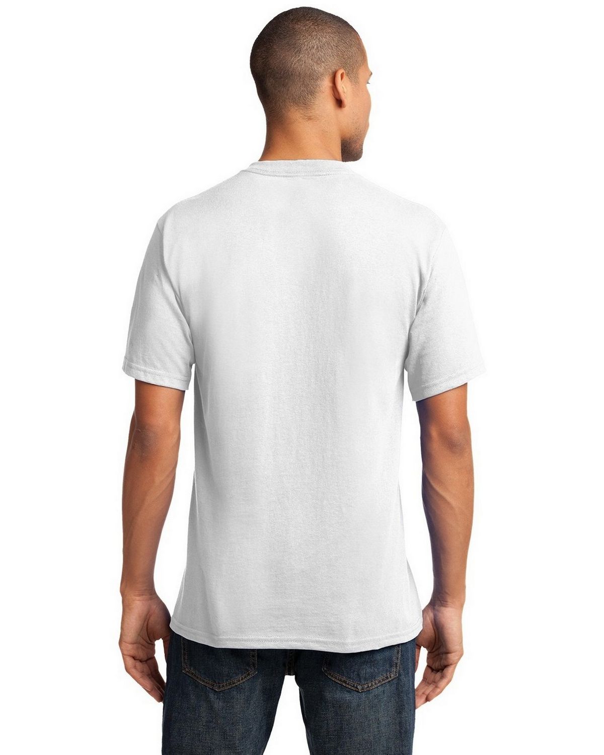 Port & Company PC54V 5.4-oz 100% Cotton V-Neck T-Shirt by Port ...
