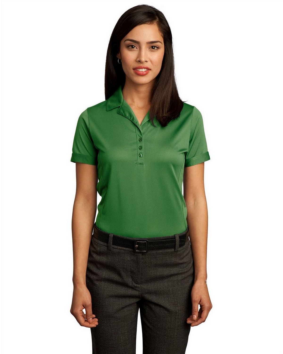 Red House RH50 Ladies Contrast Stitch Performance Pique Polo ...