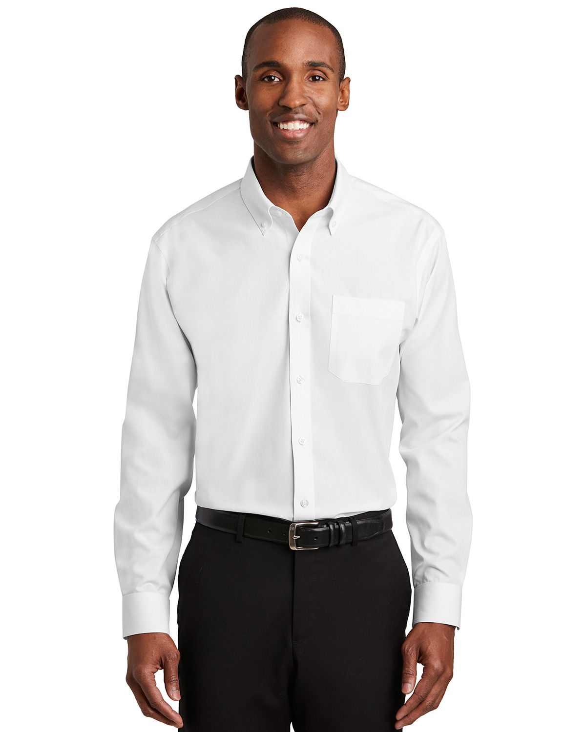 Red House Mens Tall Nailhead Non-Iron Shirt