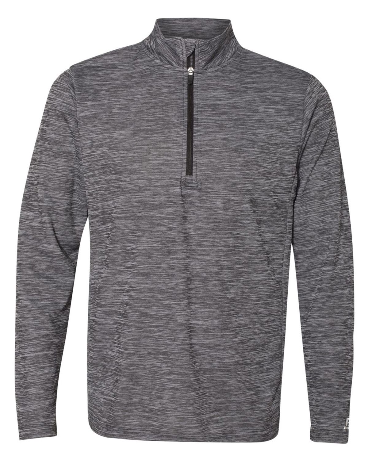 russell men's quarter zip performance hoodie