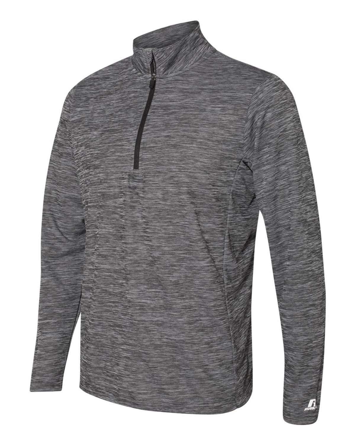 Size Chart for Russell Athletic QZ7EAM Striated Quarter-Zip Pullover