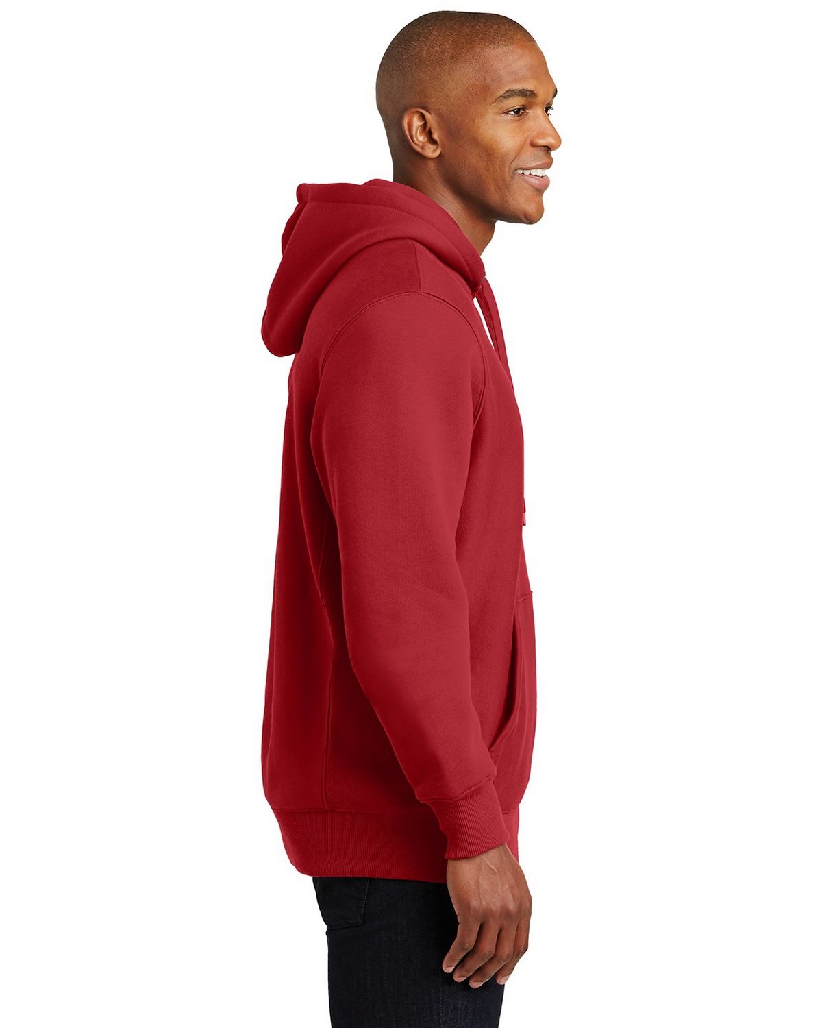 SportTek F281 Super Heavyweight Pullover Hooded Sweatshirt by Port