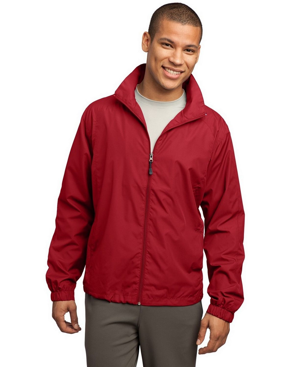 SportTek JST70 FullZip Wind Jacket by Port Authority