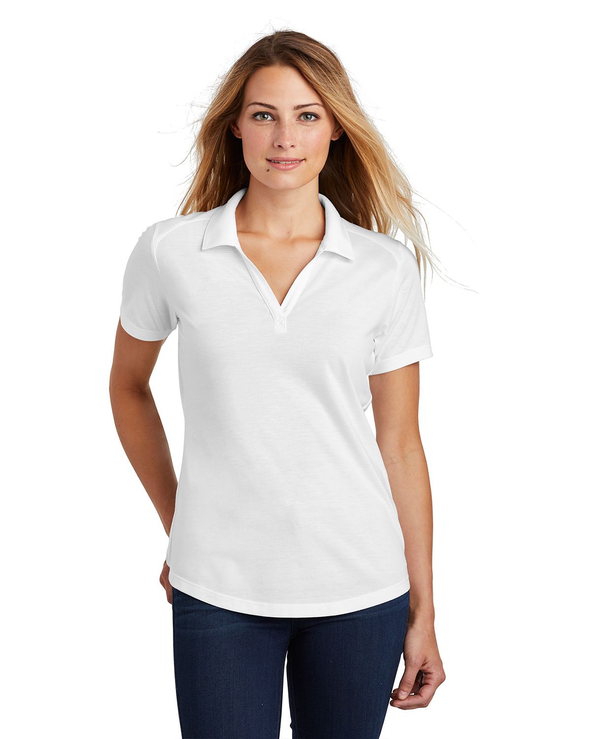 Size Chart for SportTek LST405 Women's PosiCharge TriBlend Wicking Polo