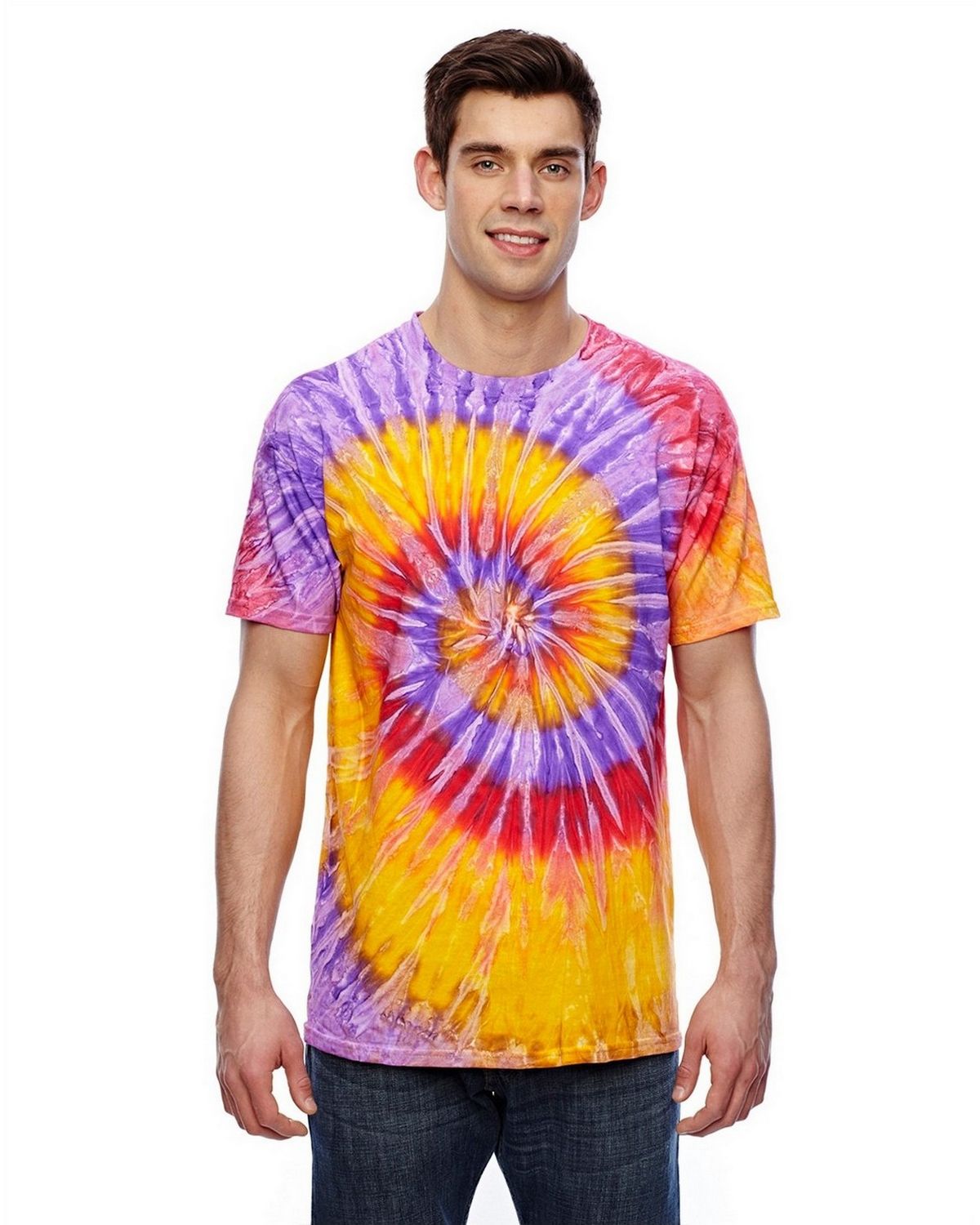 Tie-Dye 1180B Youth Island Collection d Tee
