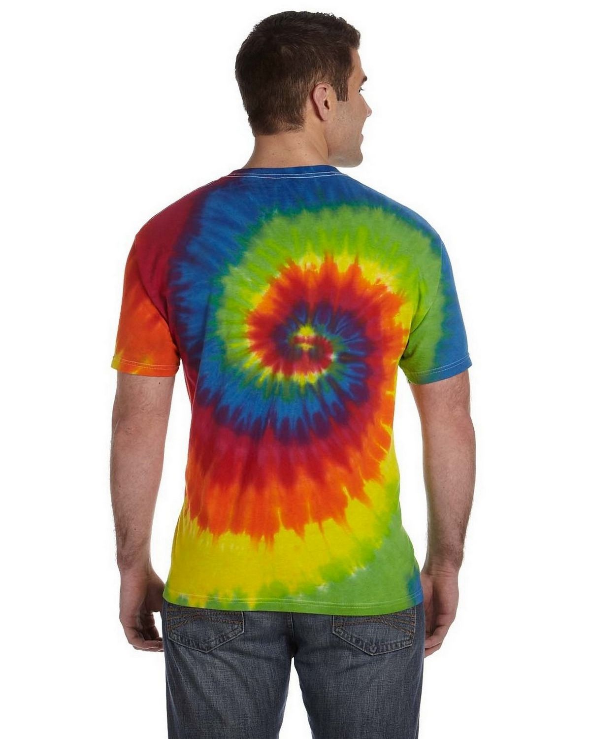 Download Tie-Dye CD100 Adult Cotton Tie-Dyed T-Shirt